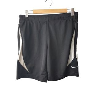Nike Black and White Shorts Size Medium